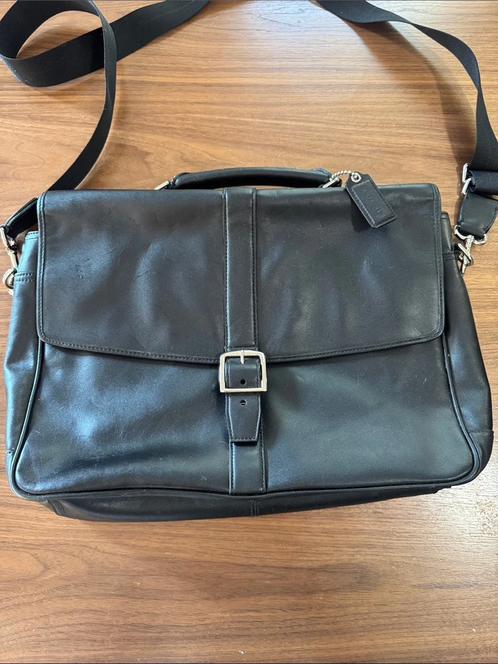 Vintage coach messenger bag